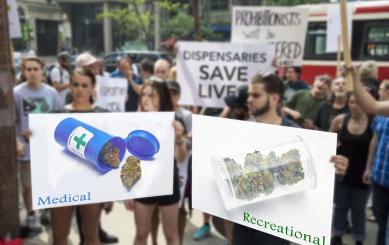 medical vs recreational marijuana jobs