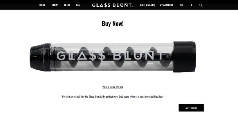 best glass blunt