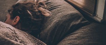 woman sleeping