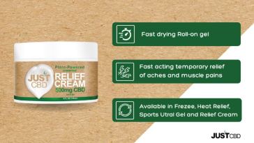 justcbd cbd relief cream review